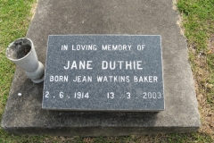 Duthie, Jane