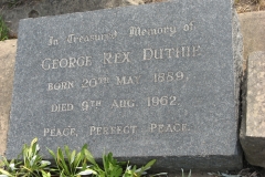 Duthie, George Rex