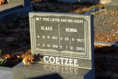 Coetzee, Klaas and Henna