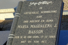 Basson, Magdalena J.