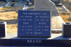 Brand, Koos + Brand Gain