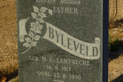 Byleveld, Esther (nee M. E. Lamprecht)