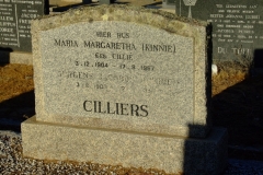 Cilliers, Maria Margaretha (Kinnie) (nee Cillie) and Cilliers, J