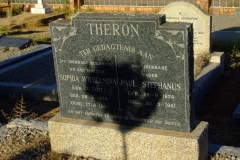 Theron, Sophia Wilhelmina (gebore Du Toit) + Theron, Paul Stepha