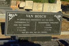 Van Bosch, Catharina J. J. + Van Bosch, Susandreas Johannes