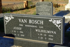 Van Bosch, Josef + Van Bosch, Wilhelmina