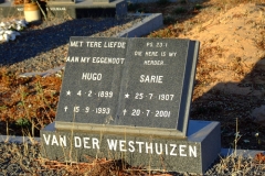 van der Westhuizen, Hugo and van der Westhuizen, Sarie