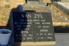 Van Zyl, Attie and Linda