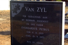 Van Zyl, Everhardus Petrus