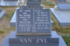 Van Zyl, Hester Johanna