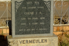 Vermeulen, Coenie F A