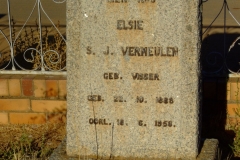 Vermeulen, Elsie S J