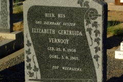 Vernooy, Elizabeth Gertruida