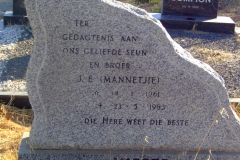 Visser, J.E. (Mannetjie)