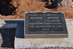 Bruwer, Daniel + Johanna nee Fourie