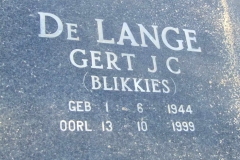 De Lange, Gert