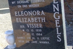 Engels, Eleonora Elizabeth born Visser