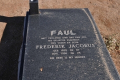 Faul, Frederick Jacobus