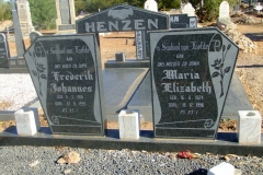 Henzen, Frederick Johannes + Maria Elizabeth