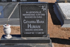 Human, Catharina Maria born Swiegers