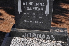 Jordaan, Wilhelmina Fredrieka