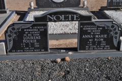 Nolte, Lourens Fourie and Anna Marie nee Blom