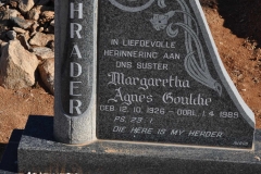 Schrader, Margaretha Agnes Gouldie