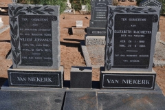 Van Niekerk, Willem Johannes and Elizabeth Magaretha nee Van Niekerk