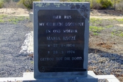 Kotzé, Maria