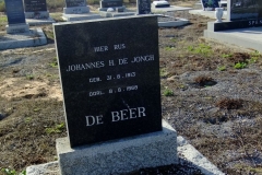 De Beer, Johannes H. de Jongh