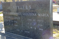 Viviers, Petrus Johannes Jacobus Louis + Gloudina Maria