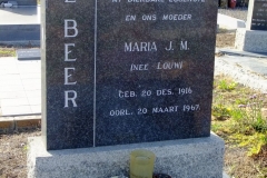 De Beer, Maria J.M.