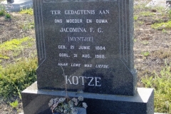 Kotze, Jacomina F.G.