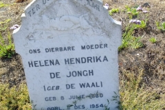 De Jongh, Helena Hendrika