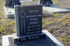 De Waal, Egbert