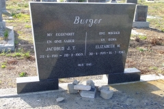 Burger, Jacobus J.T. + Elizabeth M.