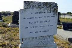 De Waal, Albert