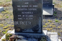 Burger, Susanna Sophia Hendrika