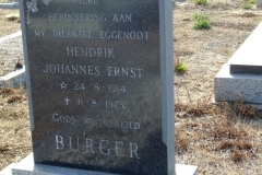 Burger, Hendrik Johannes Ernst