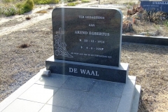 De Waal, Arend Egbertus