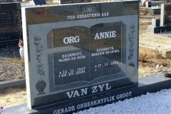 VanZyl, Org + Annie