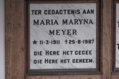 Meyer, Maria Maryna