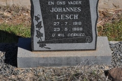 Lesch, Johannes born 27 July 1918 died 23 May 1969