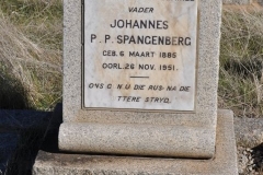 Spangenberg Johannes PP born 06 March 1885 died 26 November 1951