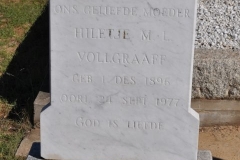 Vollgraaff, Hiletjie ML born 01 December 1896 died 24 September 1977