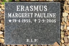 Erasmus, Margaret Pauline