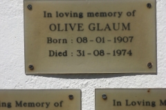 Glaum, Olive