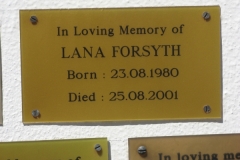 Forsyth, Lana