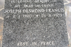 Francis, Joseph Desmond