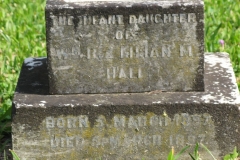 Hall, Infant Daughter